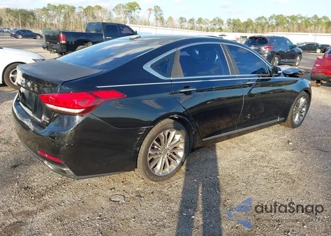 2015 Hyundai Genesis 3.8 from USA, damaged, VIN KMHGN4JE3FU064905
